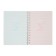 Notebook Gift Book on the comb 80l, line, color block, PVC cover 3D Bear (17.6x13.5cm) 105