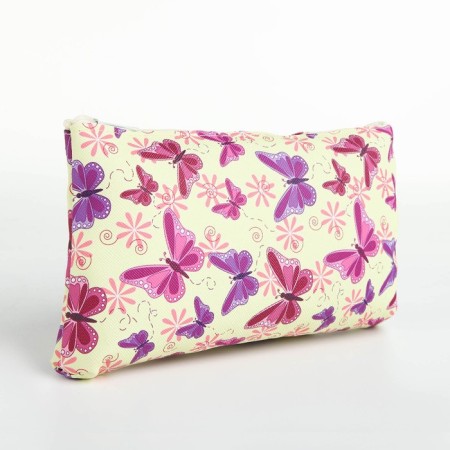 Lightning cosmetic bag, yellow color