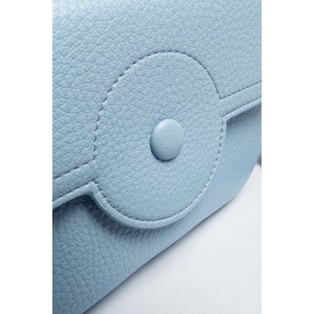 Cross-Body Bag, eco-leather, Ludor Blue, 22x9x19 cm-3