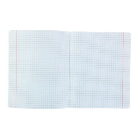 Notebook 18 sheets in the cage "Narodnaya", covered covered paper, green-1