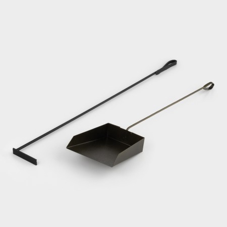 Set "Cook", a hill for ash 20 × 20 cm, fireplace poker d = 1 cm, length 90 cm-1