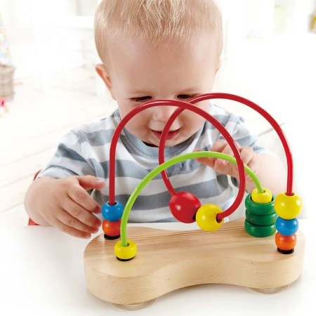 Toy "Children's wooden maze: colored balls"-3