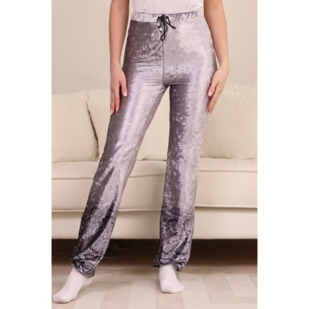 Female suit, size 44, gray color-9