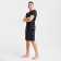 Pajama men's kaftan "f*ck" R.52, black