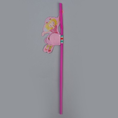 Tubes for the “girl” cocktail, plastic, 6 pieces in a set-1