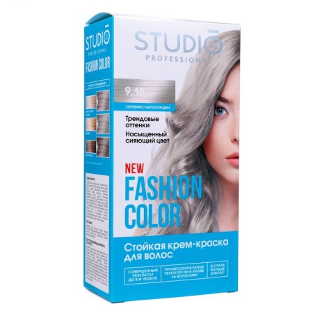 Persistent hair dye Fashion Color Studio Profeshnl, Silver Blond, 9.16, 115 ml
