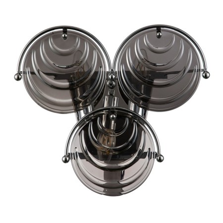 Бра Indigo, 12012/3W Chrome. 3х40Вт, E14, 105х350х300 мм, цвет дымчатый-1
