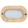 Lamp era NBO 04-60-022 with a lattice, E27, 60W, 232x140x88 mm, IP54