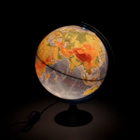 Physico-political globe "Globen", interactive, diameter 320 mm, relief, with backlight-1