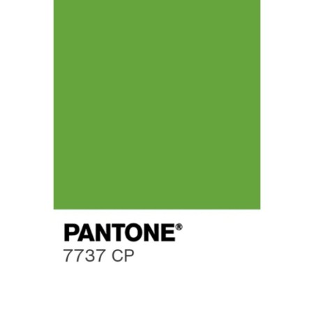 Acrylic matte paint in the tube 75ml Calligrata, km046 yellow-green, Panton 7737s-2