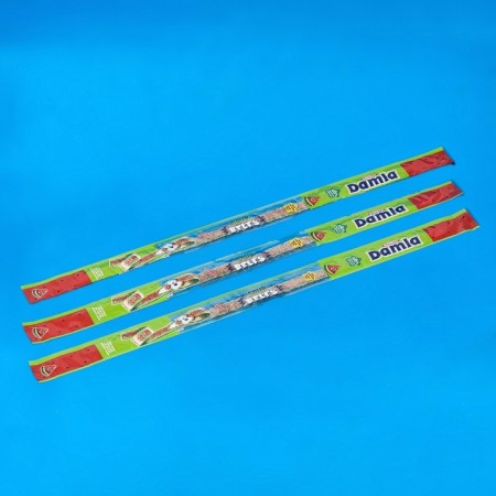 Sour marmalade - straps "Damla", watermelon, 15 g-2