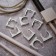Fastener-clip for the mounting gun Ø 50 mm, gray (25 pcs/UP) rexant