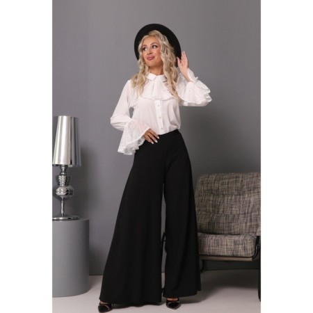 Female blouse, size 42, white color