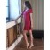 Female Good Night, size 52, burgundy color