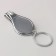 Kusachki - Miceps are manicure, on a keychain, with a file, with an opener, 6.5 cm, silver color