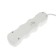 Extension cord Luazon Lighting Eco, 3 sockets, 8 m, 10 A, 2200 W, PVS 3x0.75 mm2, with salary, white