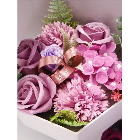 Three -shelling soapy composition purple-5
