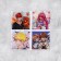Volumetric 3D stickers on the phone "Anime", 4 pcs, 3 x 3 cm