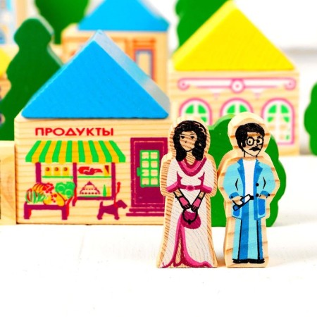 Designer "Funny town", 56 elements-6