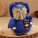 The amulet "Brown Nafanya", a policeman, 15 cm, mix
