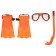 Set for swimming children's online: mask, tube, flippers dimensionless, mixtures