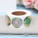 Stickers in the roll "Animals", 500 pcs, 2.5 x 2.5 cm