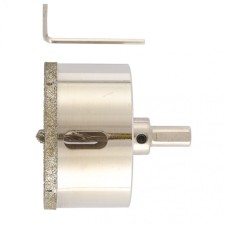 Diamond drill Matrix, according to porcelain tile, 80 x 67 mm, 3-sled shank