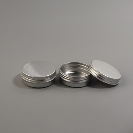 Storage jar, packing 2 pcs, 20 ml, silver color-2