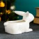 Kashpo "Scandil Hare" Bely, 13x8x9cm