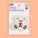 Thermal appliance "Bear with a bow", 5.5 × 6 cm, beige color