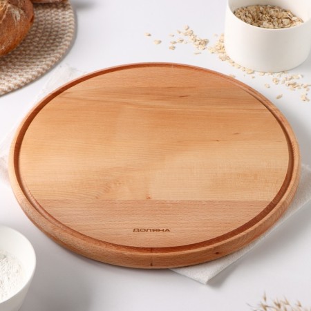 Dilan pizza board, d = 34 cm, beech array-1