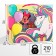 Gift package, 46x31x13 cm, plastic window, packaging, Minnie Mouse and unicorn