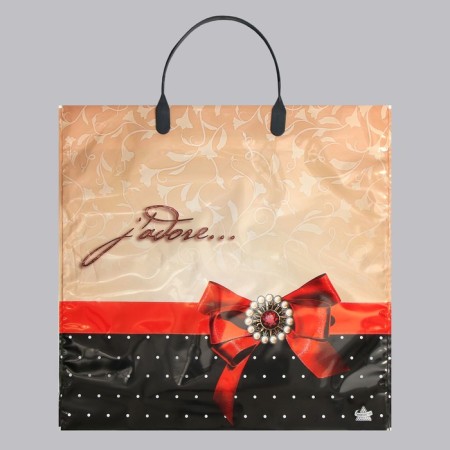 Package "Zhador", polyethylene with a plastic pen, 36 x 37 cm, 100 μm-2