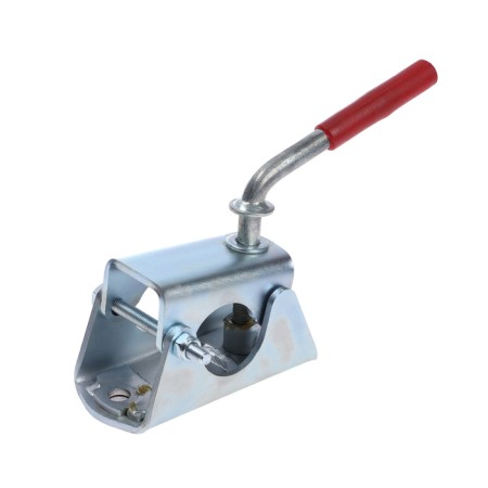 The clamp of the support wheel of the trailer, Ø 42 mm