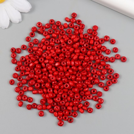 Beads for creativity tree "Reds" d = 0.4 cm set 20 g-1