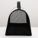 Bag - Frame Animal Carriage, 40 x 25 x 25 cm, white with paws