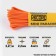 Paracord 275, nylon, orange, d - 2.2 mm, 10 m
