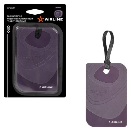 Ароматизатор подвесной пластик «Card» Perfume Oud AFCA311