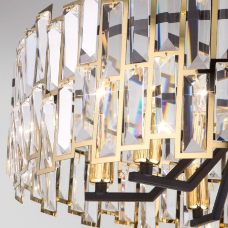 Smart ceiling lamp Zolletta, 60W, E14, 71x71x45 cm-2