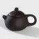 A set for the tea ceremony Ceramic “Clay”, 11 objects: 8 PIAL 50 ml, kettle, milkman, mortar, brown color
