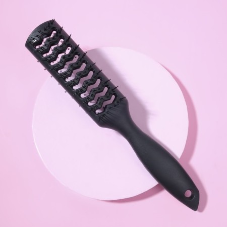 Combing, ventilated, 4 × 24 cm, black color-3