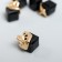 Decor for creativity Glass "Cub-Crystal" Black set 5 pcs 0.8x0.8 cm