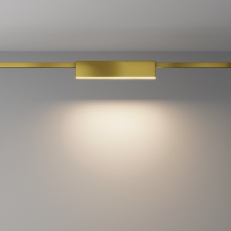 Technical TR151-1-12W3K-BS BASIS, 232x24x48.5 mm track lamp, LED, 12W, 400LM, 3000K, Brass color-3