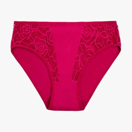 Cowards women's slips, raspberry color, size 52-54