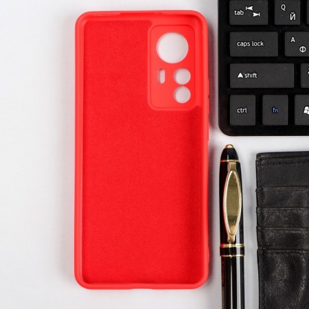 Ibox Case case for Xiaomi 12t phone, silicone, camera protection, red-1