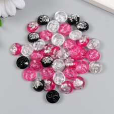 Buttons plastic on midnight 