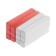 Loves marking tundra, white and red, 12 pcs.