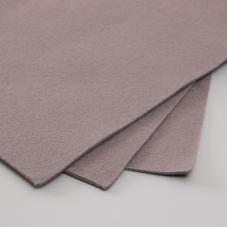 A set of soft felt "Astra" (3 pcs) gray, 3 mm, 400 gr. 20x30 cm-2