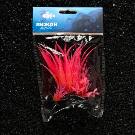 The artificial aquarium, luminous plant, 10 cm, red-5