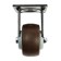 Wheel for transport carts tundra, D = 100 mm, on predpart, TPR coating